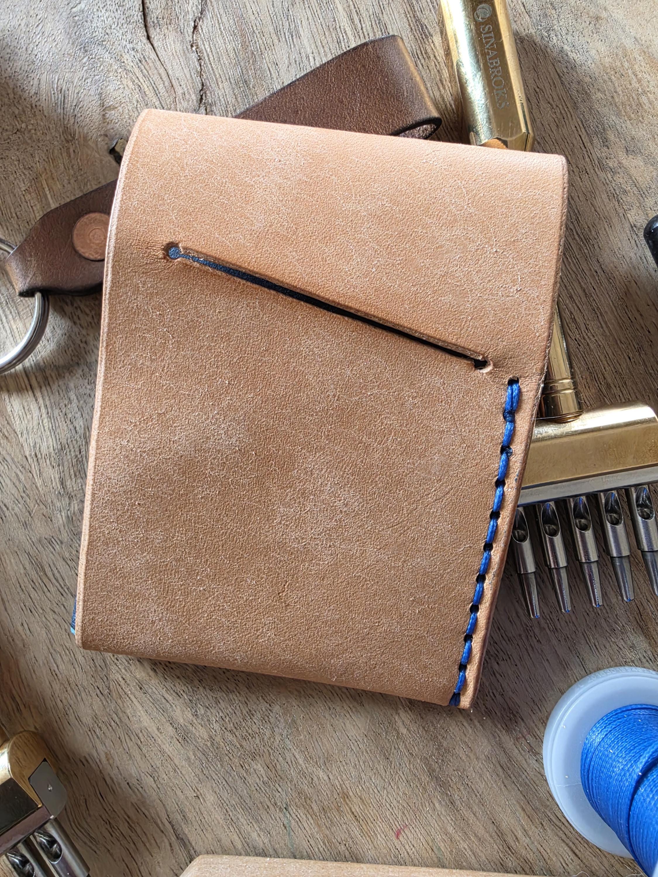 Valley  Handcrafted Leather Wallet  Quick Access Wallet  Minimalist Wallet  Full Grain Leather  Made in USA