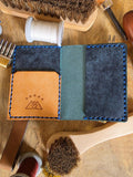 Ember Bifold  Handmade Pueblo Leather Bifold Wallet Hand Stitched