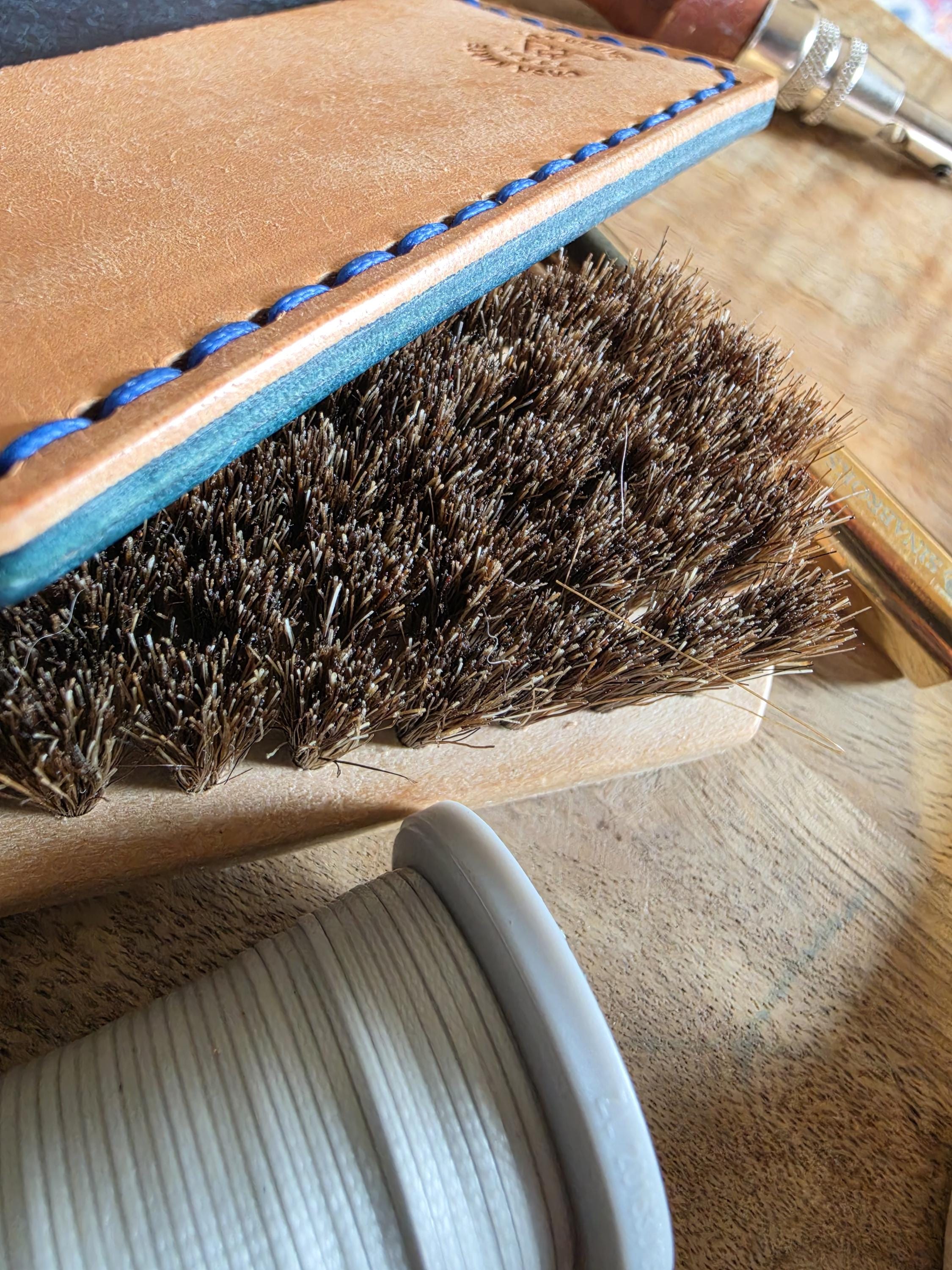 Ember Bifold  Handmade Pueblo Leather Bifold Wallet Hand Stitched